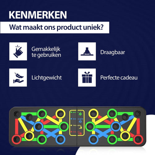 omneka®Opvouwbaar Push-up Bord